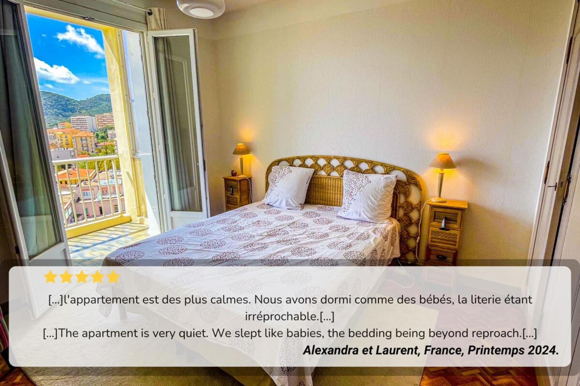 Eugenie - Gorgeous Sea View Ac Wifi - By Tgb Apartment Ajaccio  Ngoại thất bức ảnh